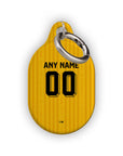 AirTag holder with the Dynamo Dresden 2026-27 Home football shirt design by RIPA Football