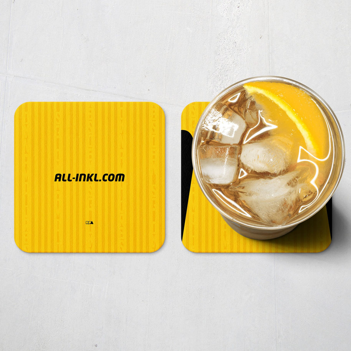 Coaster with the Dynamo Dresden 2026-27 Home football shirt design by RIPA Football