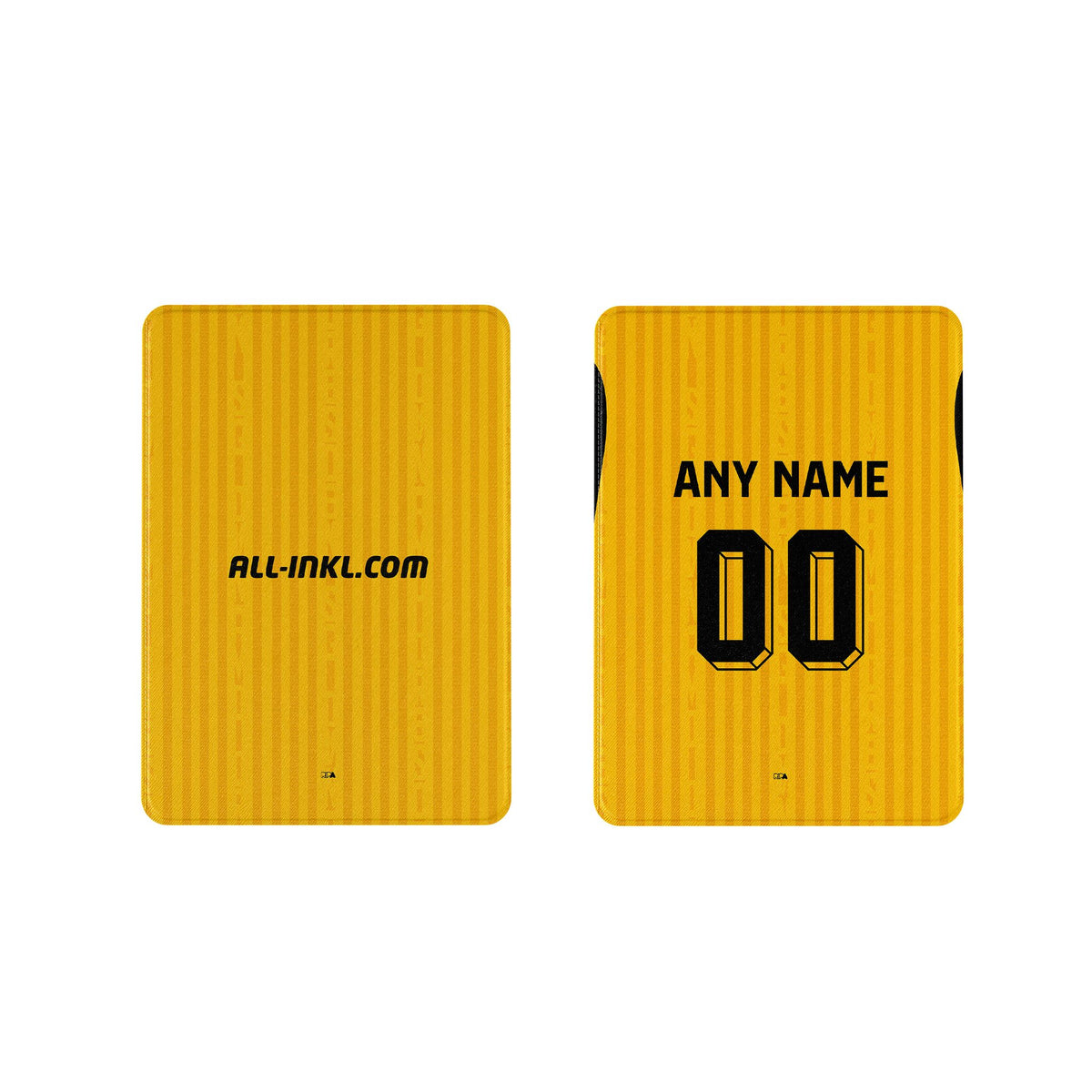iPad case with the Dynamo Dresden 2026-27 Home football shirt design by RIPA Football