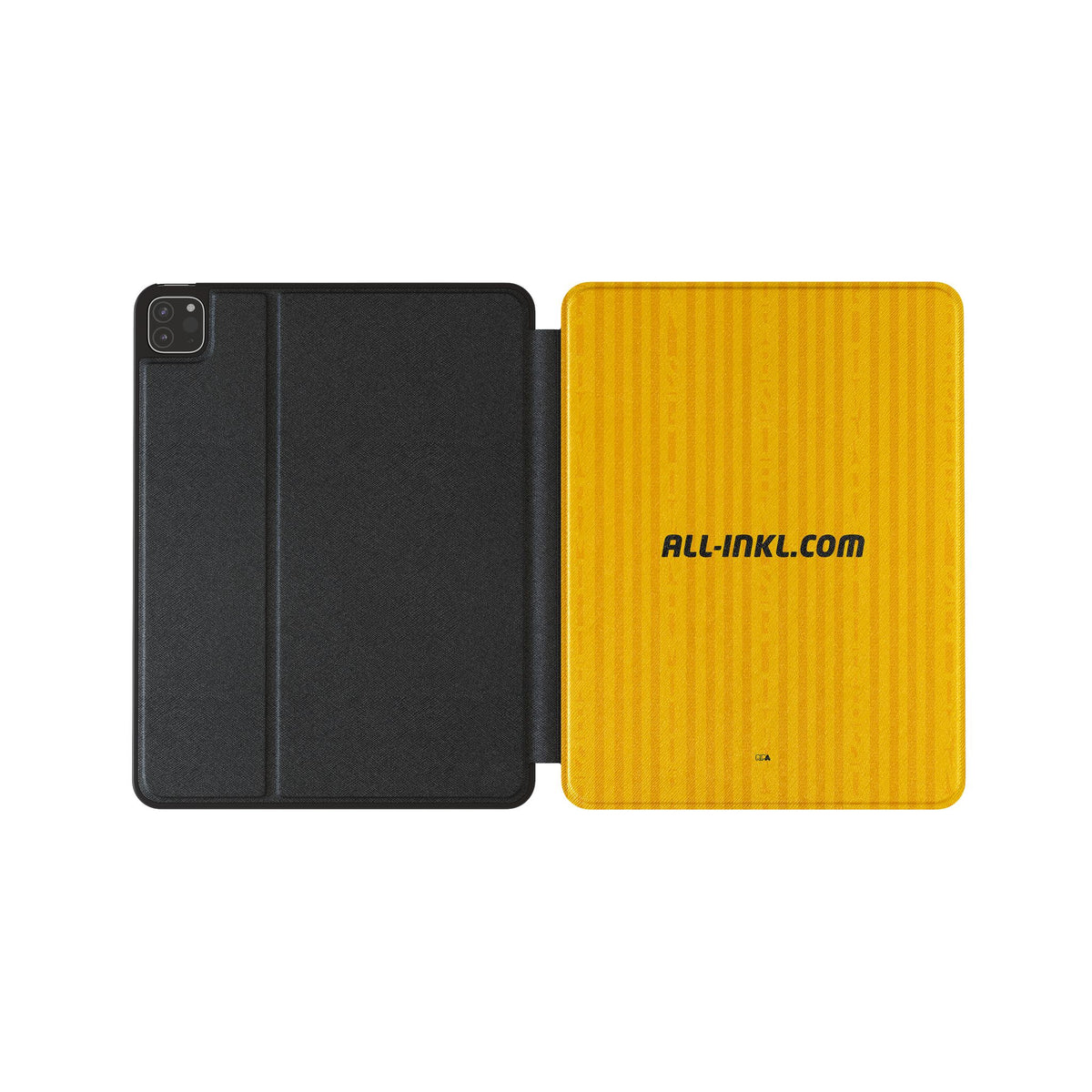 iPad case with the Dynamo Dresden 2026-27 Home football shirt design by RIPA Football
