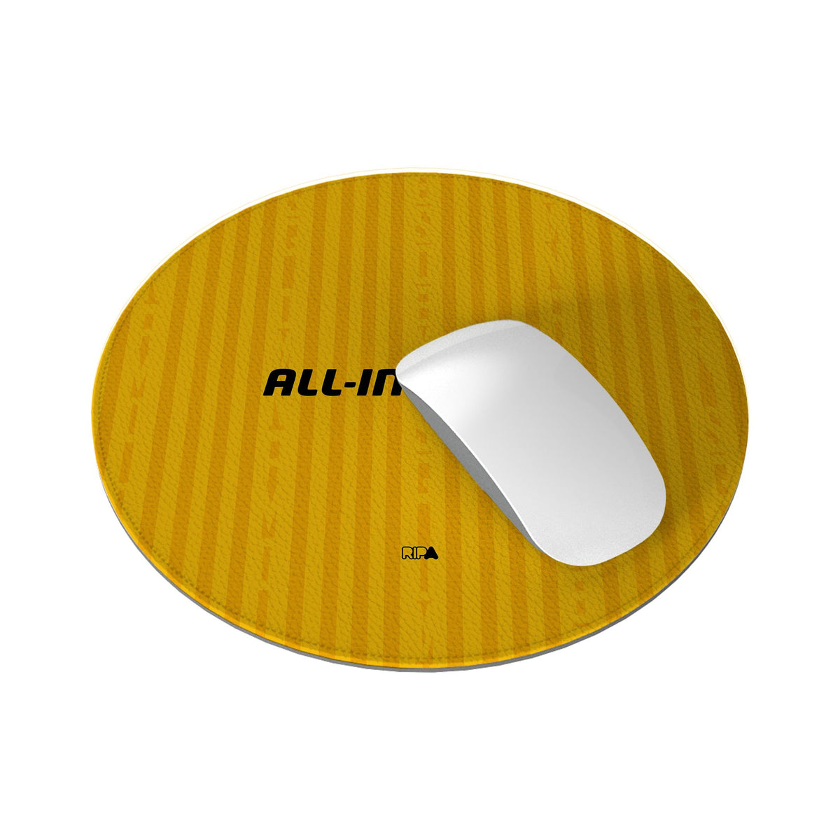 Mouse pad with the Dynamo Dresden 2026-27 Home football shirt design by RIPA Football