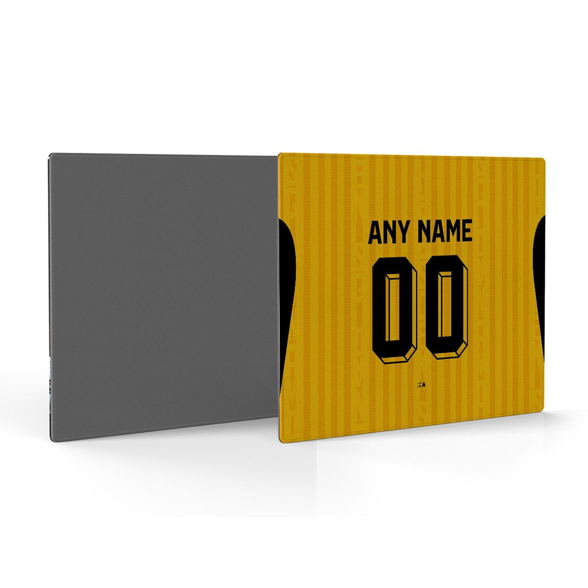 Mouse pad with the Dynamo Dresden 2026-27 Home football shirt design by RIPA Football