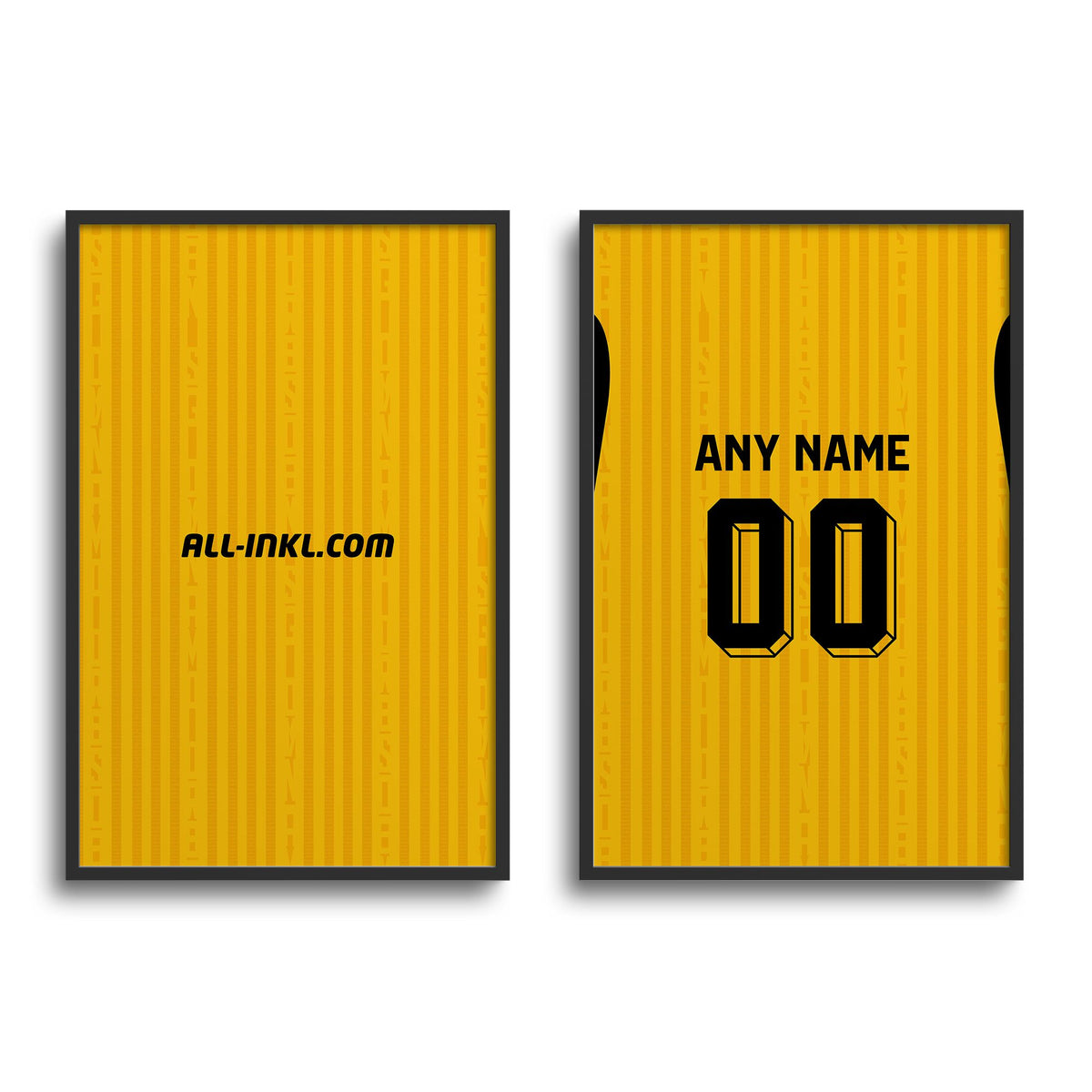 Print with the Dynamo Dresden 2026-27 Home football shirt design by RIPA Football