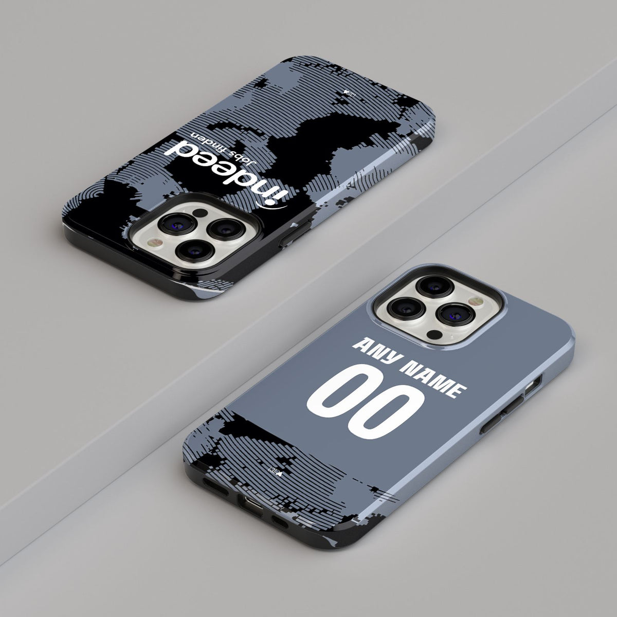Phone case with the Eintracht Frankfurt 2025-26 Third football shirt design by RIPA Football