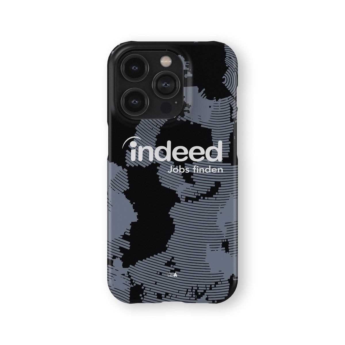 Phone case with the Eintracht Frankfurt 2025-26 Third football shirt design by RIPA Football