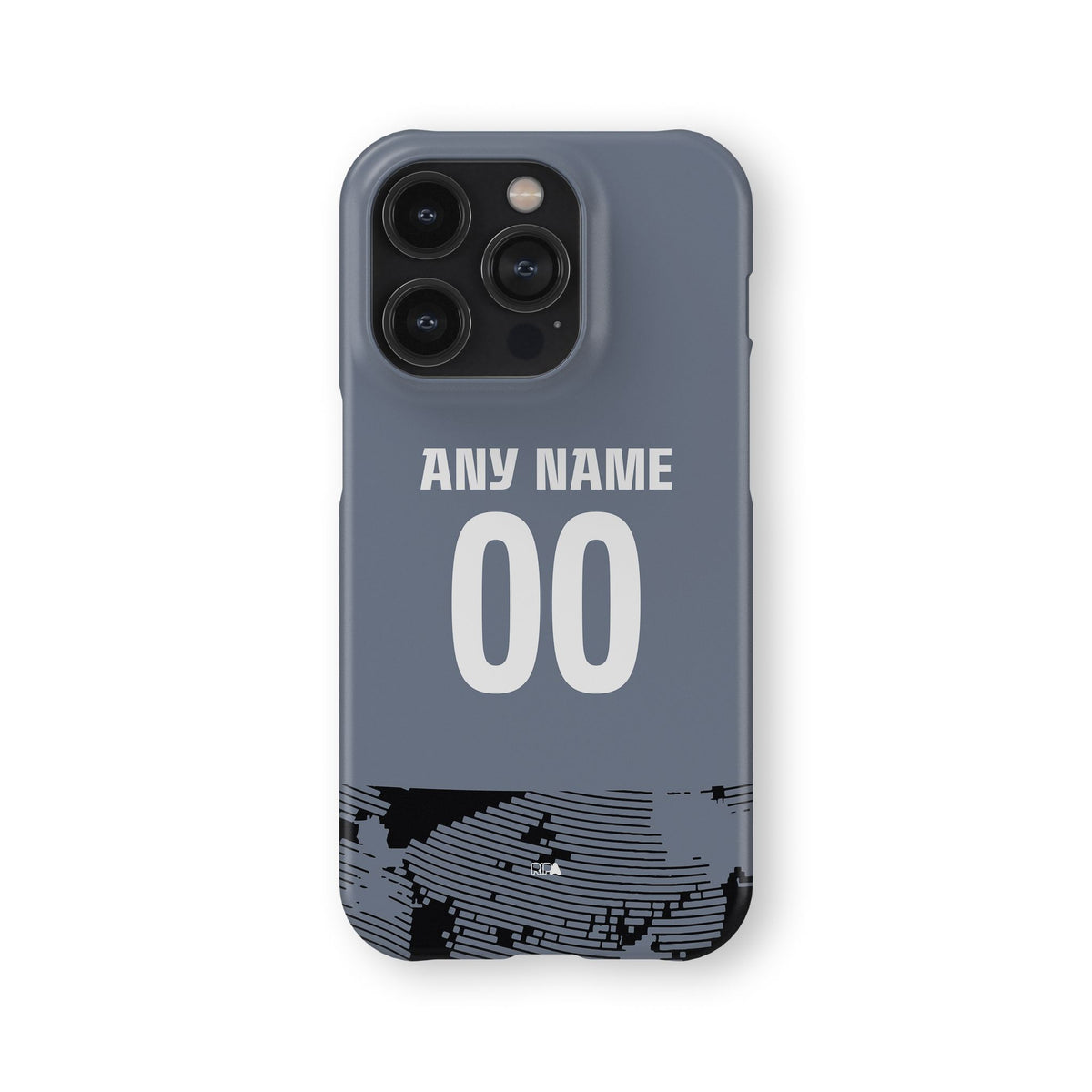 Phone case with the Eintracht Frankfurt 2025-26 Third football shirt design by RIPA Football