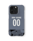 Phone case with the Eintracht Frankfurt 2025-26 Third football shirt design by RIPA Football