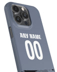 Phone case with the Eintracht Frankfurt 2025-26 Third football shirt design by RIPA Football