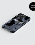 Phone case with the Eintracht Frankfurt 2025-26 Third football shirt design by RIPA Football
