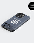 Phone case with the Eintracht Frankfurt 2025-26 Third football shirt design by RIPA Football