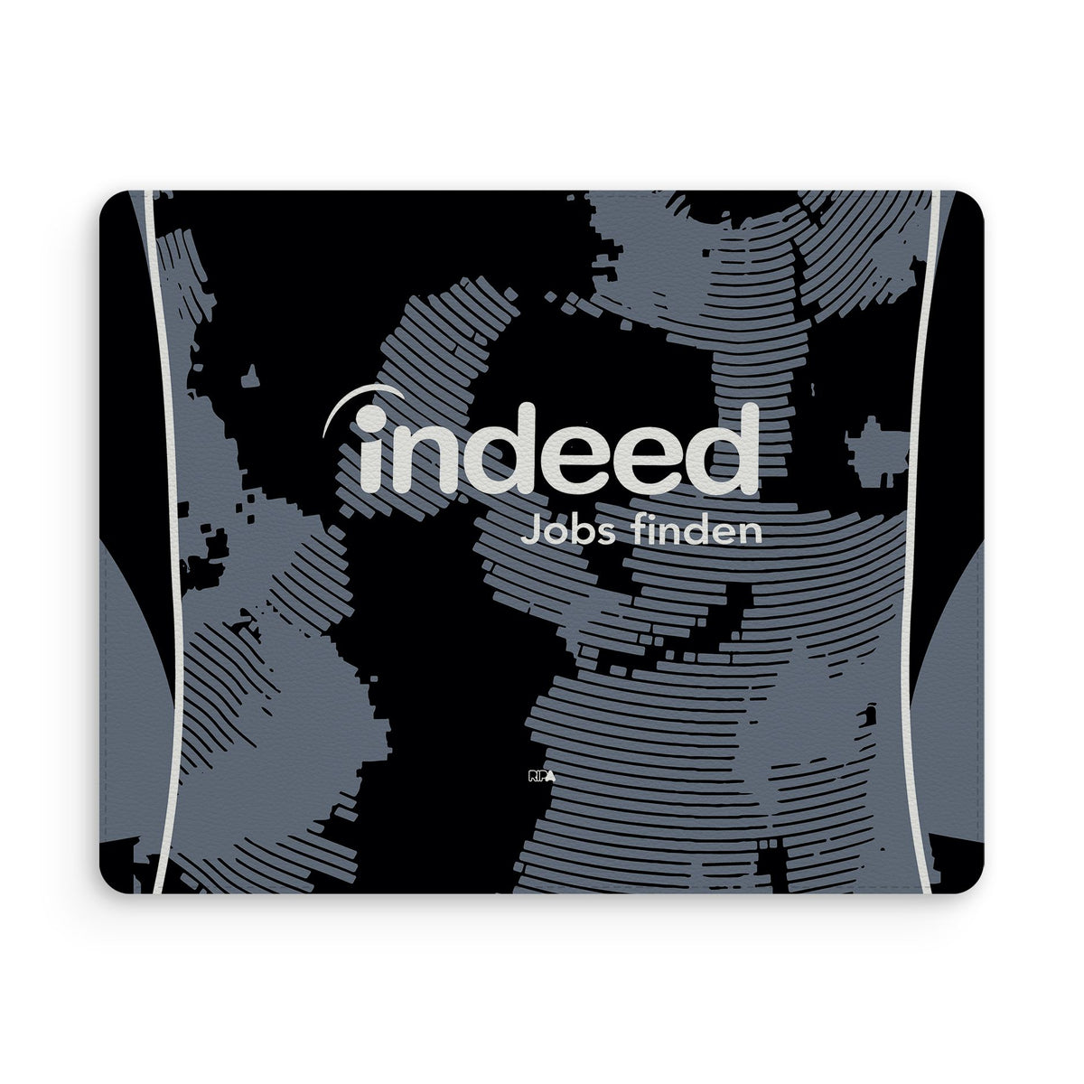 Mouse pad with the Eintracht Frankfurt 2025-26 Third football shirt design by RIPA Football