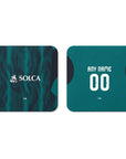 Coaster with the Emelec 2026 Third football shirt design by RIPA Football