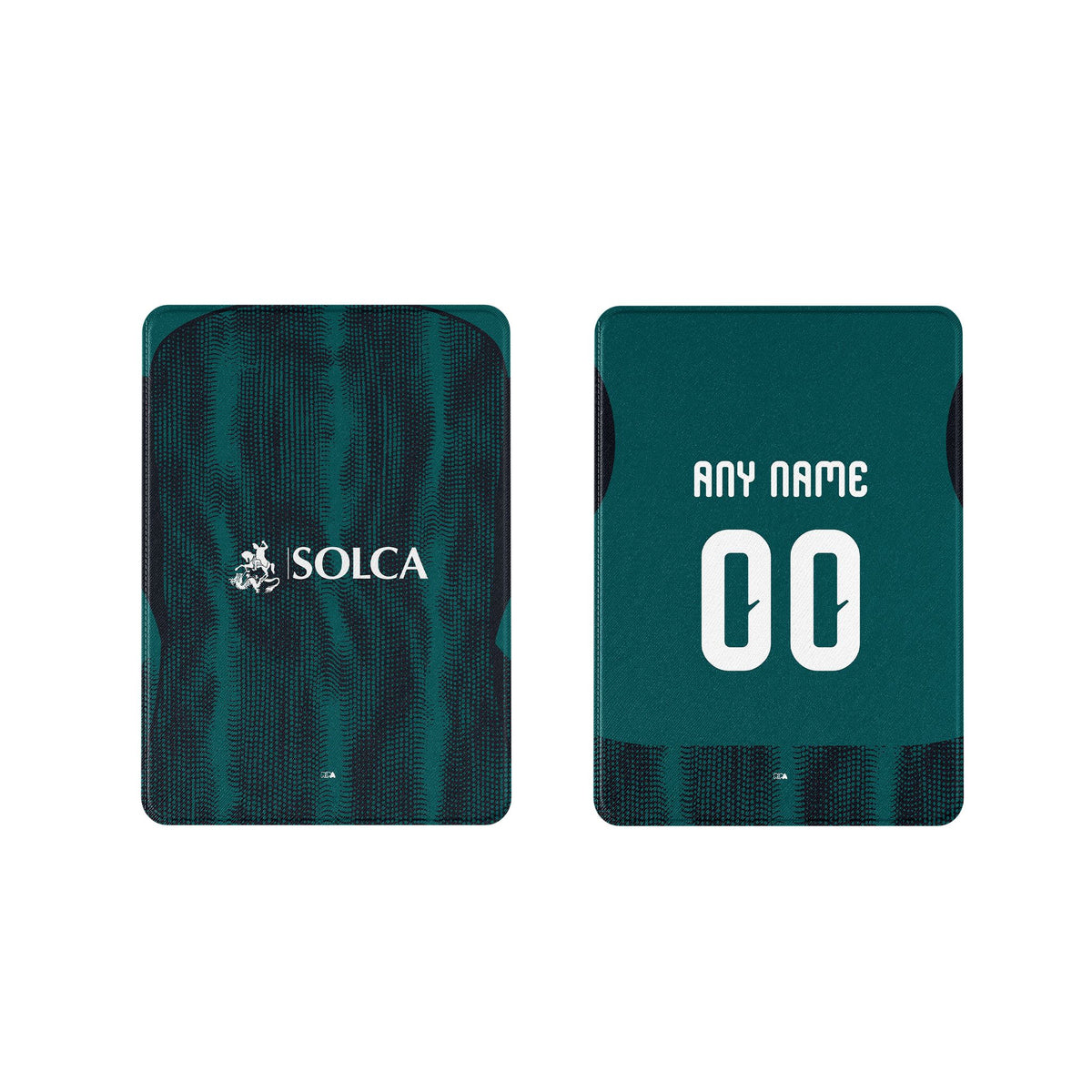 iPad case with the Emelec 2026 Third football shirt design by RIPA Football