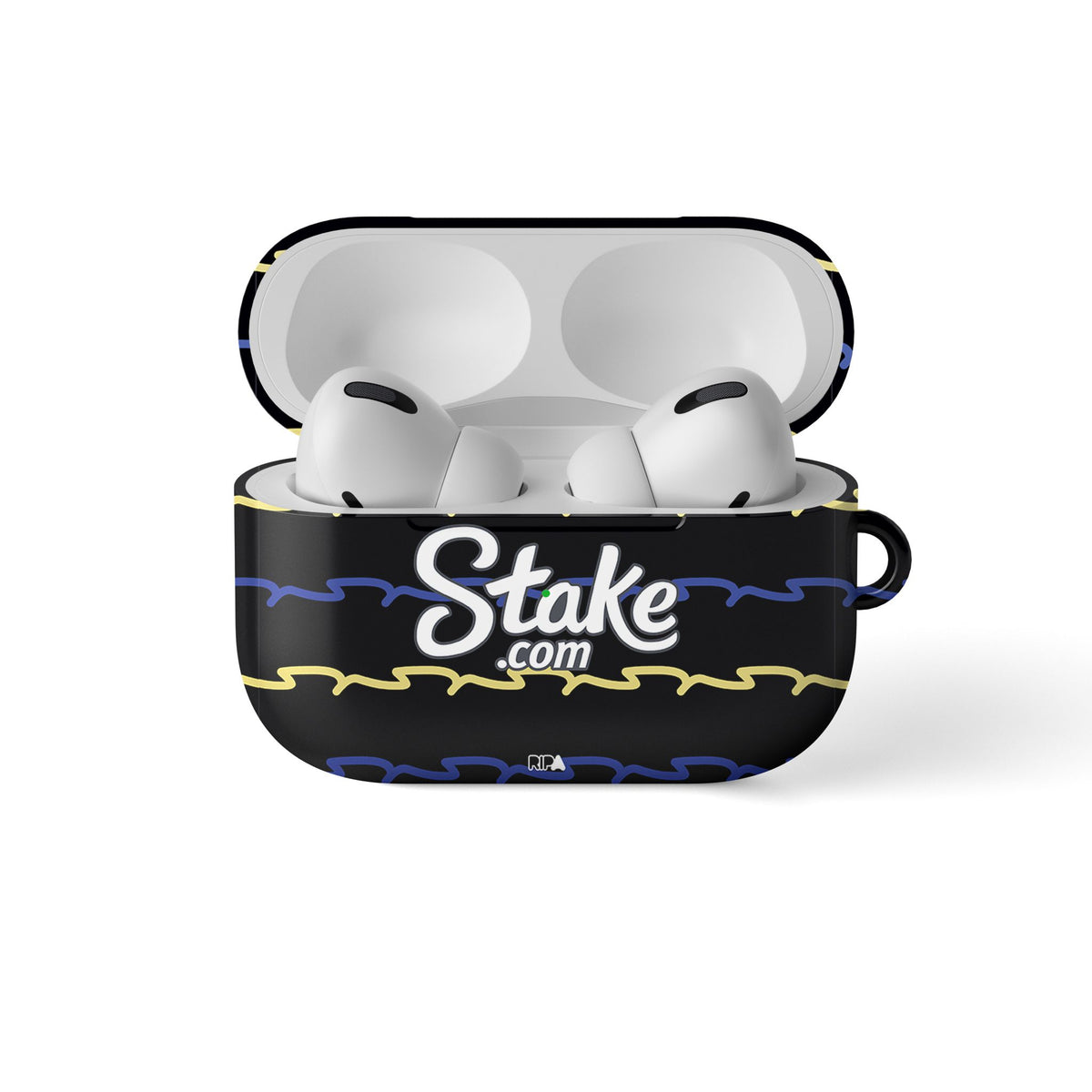 AirPods case with the Everton 2025-26 Third football shirt design by RIPA Football