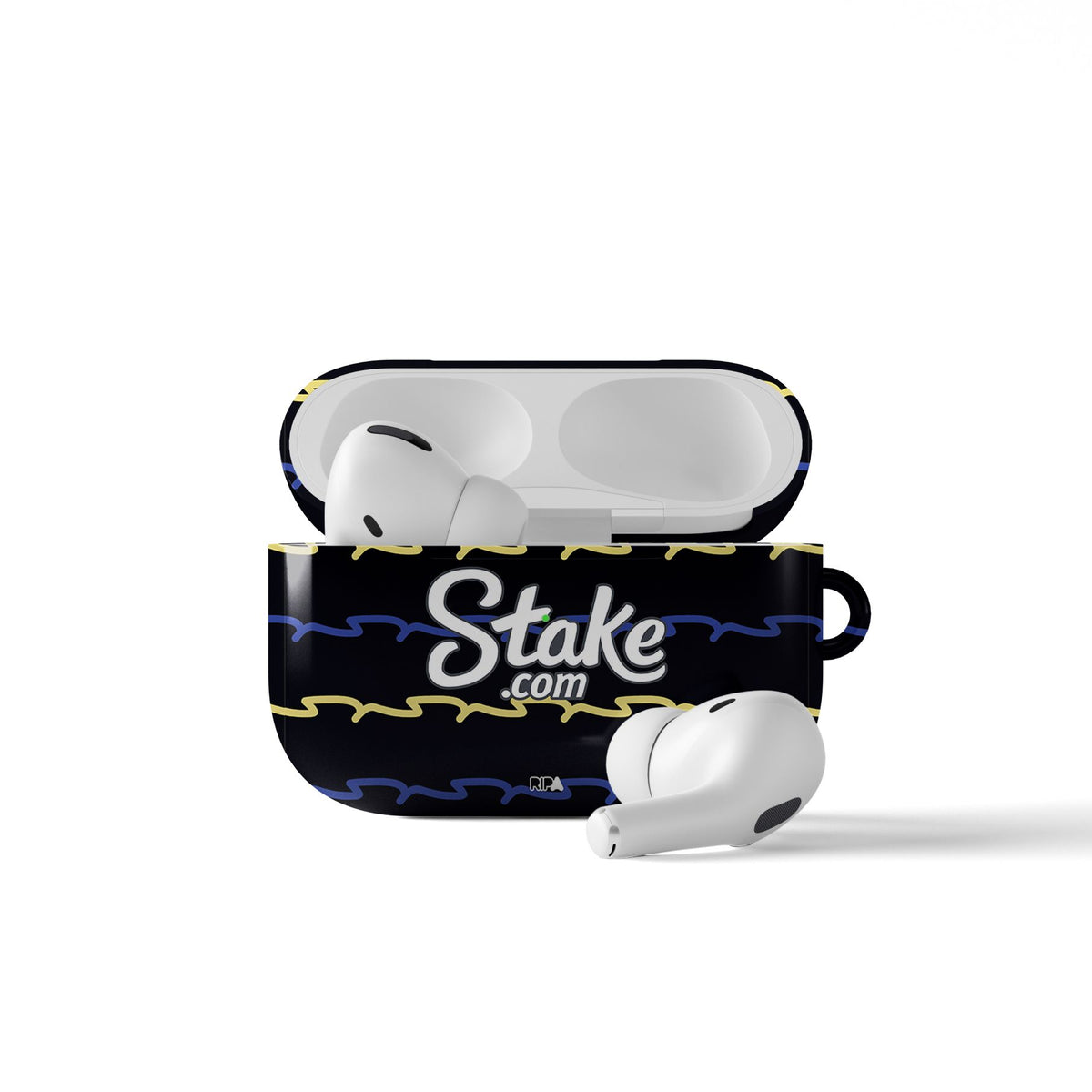 AirPods case with the Everton 2025-26 Third football shirt design by RIPA Football