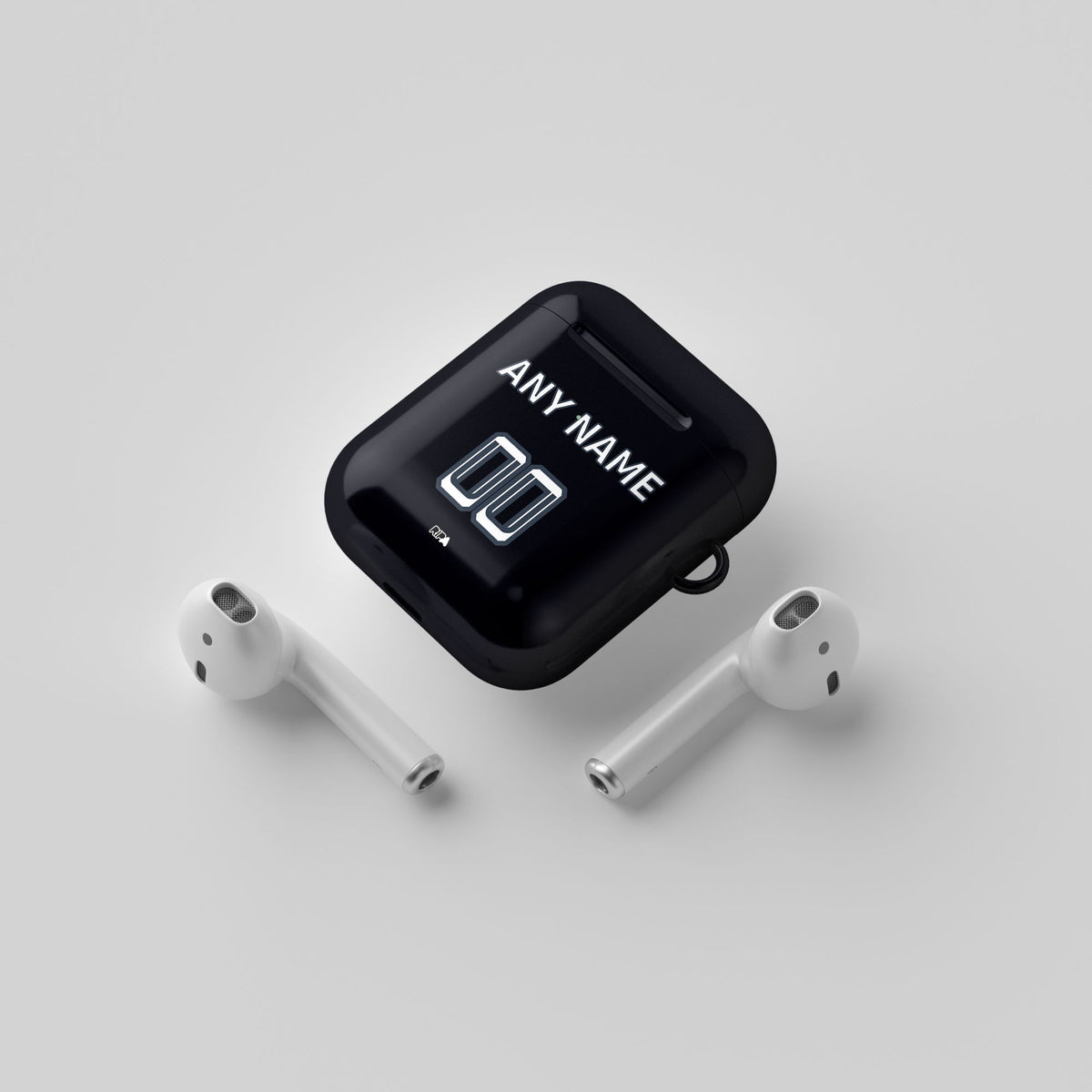 AirPods case with the Everton 2025-26 Third football shirt design by RIPA Football