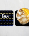 Coaster with the Everton 2025-26 Third football shirt design by RIPA Football