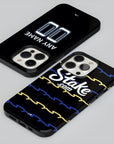 Phone case with the Everton 2025-26 Third football shirt design by RIPA Football