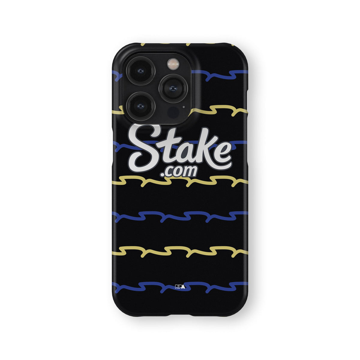 Phone case with the Everton 2025-26 Third football shirt design by RIPA Football