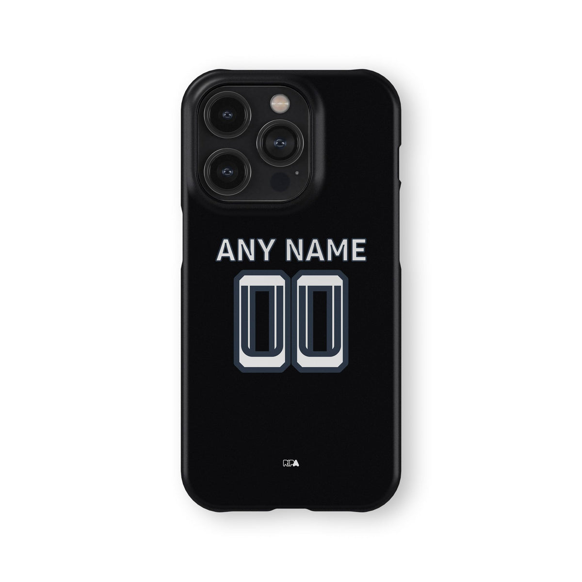 Phone case with the Everton 2025-26 Third football shirt design by RIPA Football