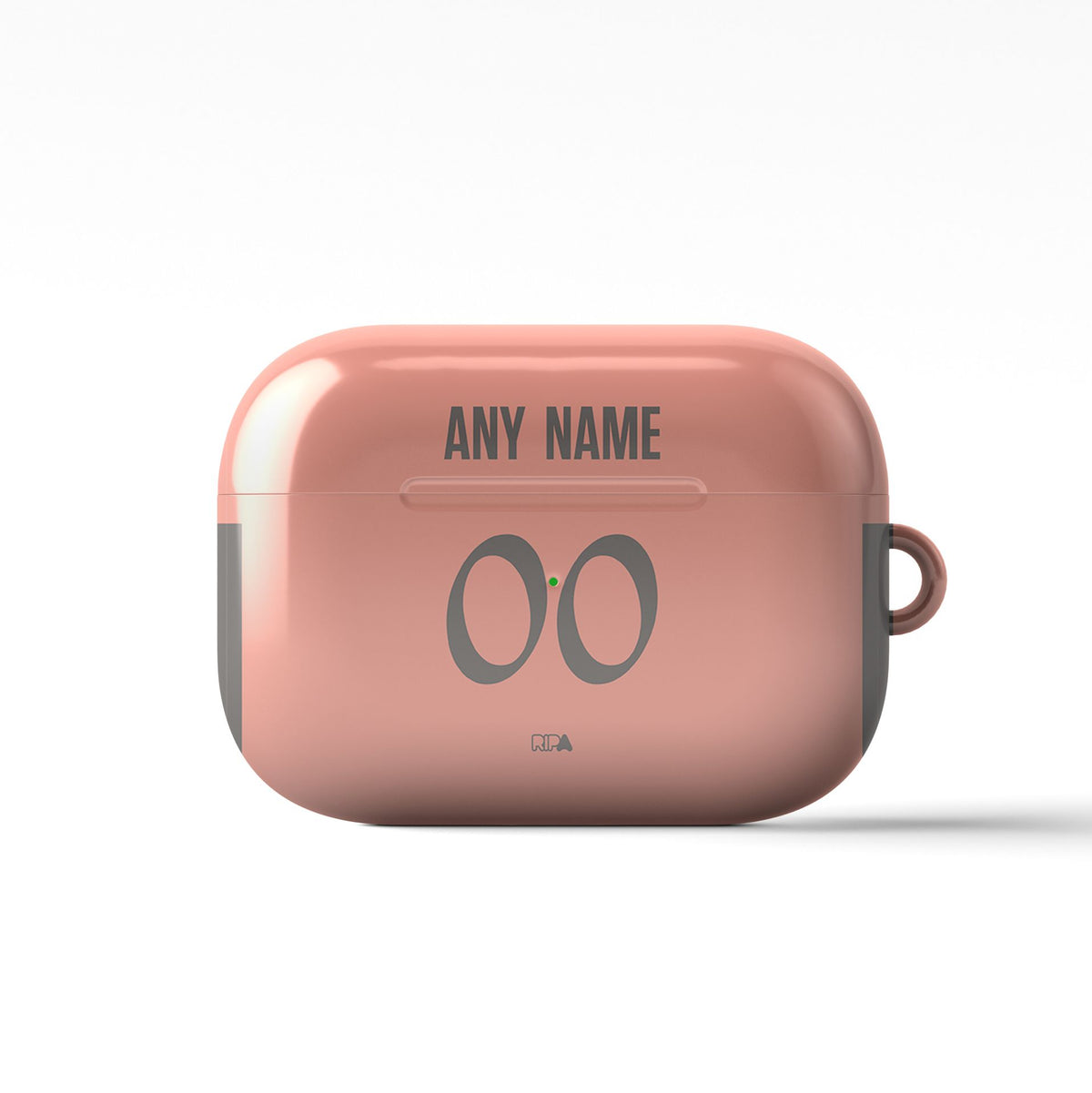 AirPods case with the Porto 2025-26 Away football shirt design by RIPA Football