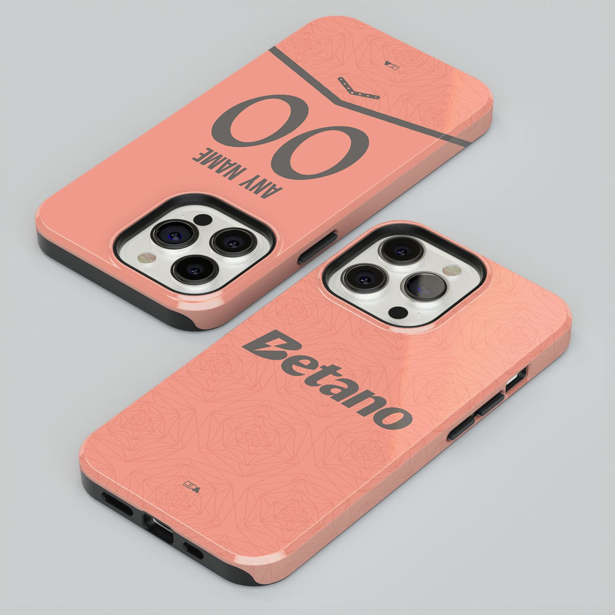 Phone case with the Porto 2025-26 Away football shirt design by RIPA Football