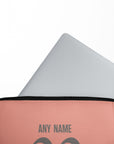 Laptop sleeve with the Porto 2025-26 Away football shirt design by RIPA Football