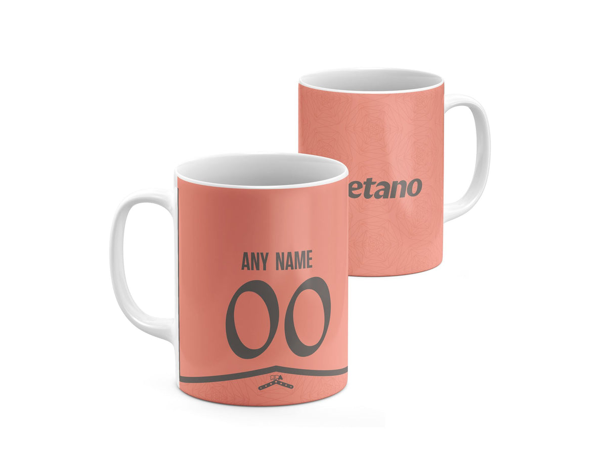 Mug with the Porto 2025-26 Away football shirt design by RIPA Football