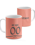 Mug with the Porto 2025-26 Away football shirt design by RIPA Football