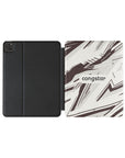 iPad case with the St. Pauli 2026-27 Away football shirt design by RIPA Football