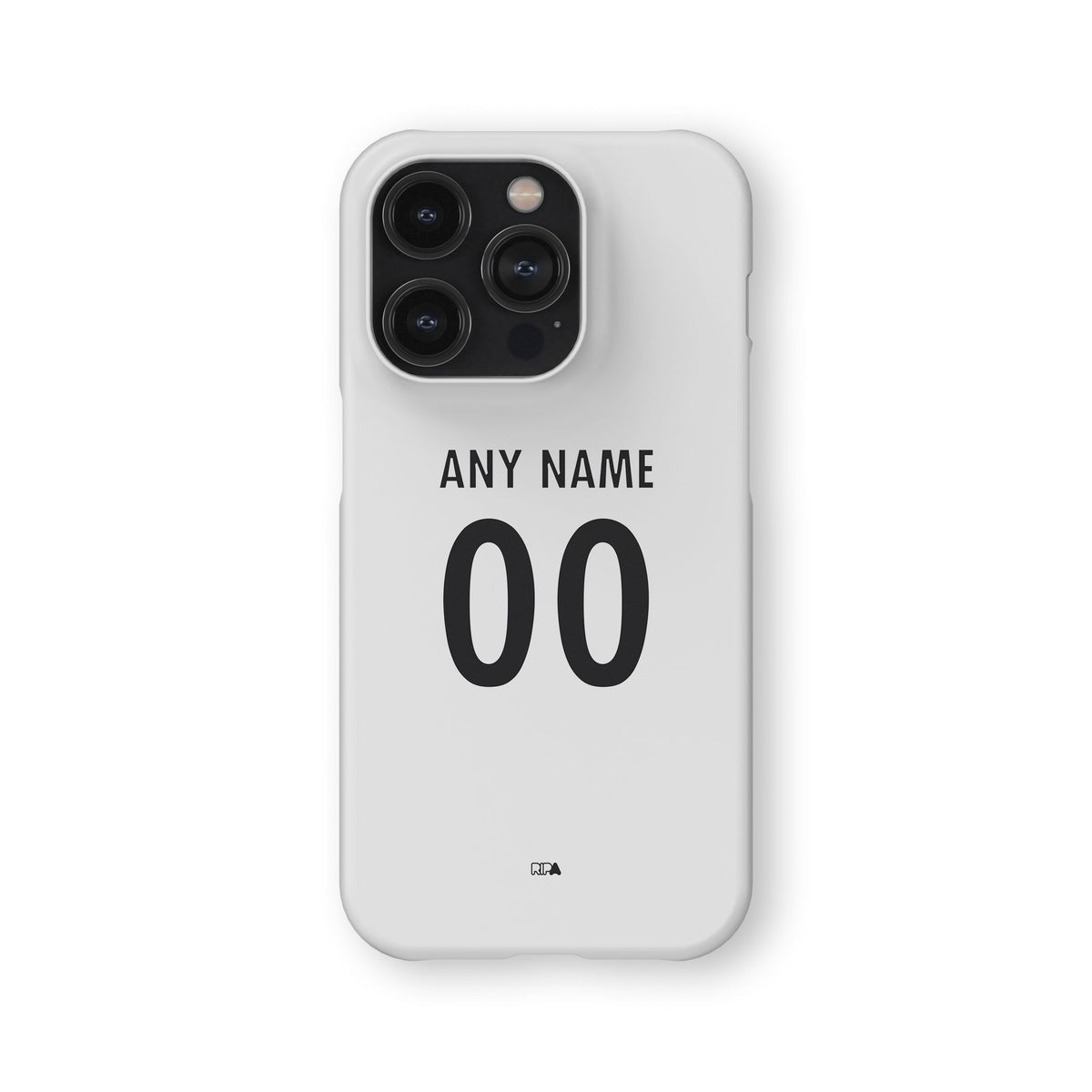 Phone case with the St. Pauli 2026-27 Away football shirt design by RIPA Football