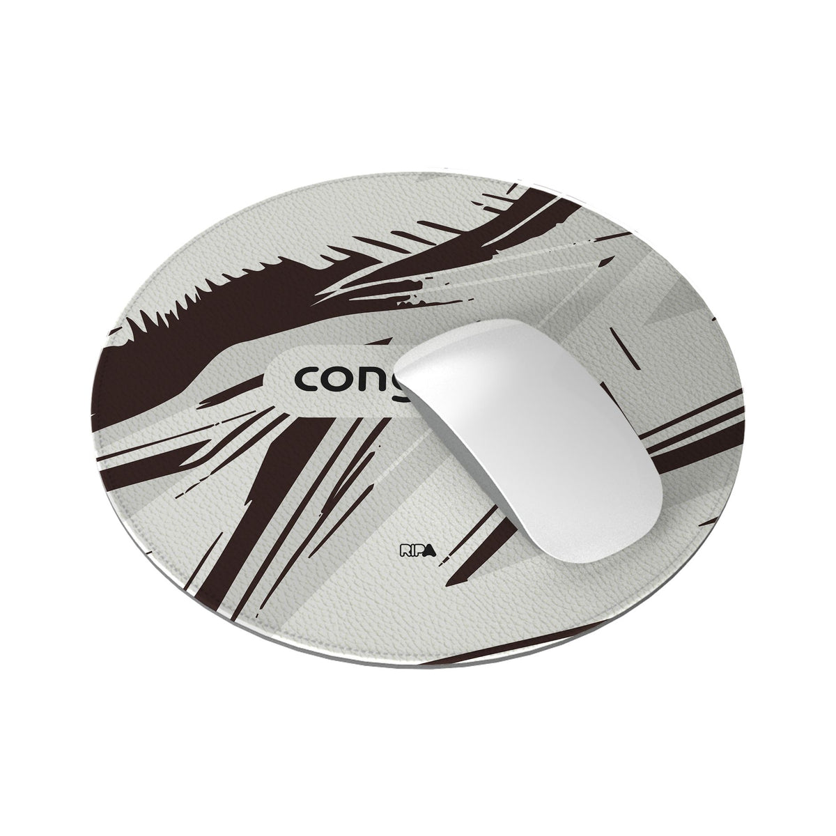 Mouse pad with the St. Pauli 2026-27 Away football shirt design by RIPA Football