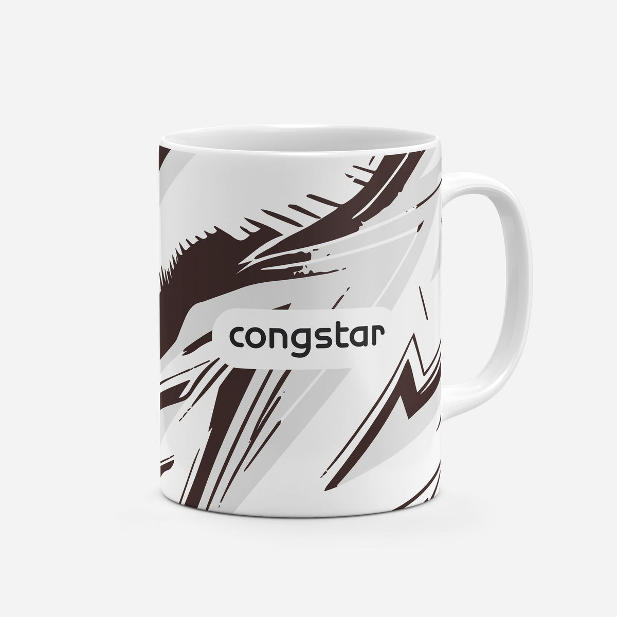 Mug with the St. Pauli 2026-27 Away football shirt design by RIPA Football