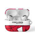 AirPods case with the Utrecht 2025-26 Fourth football shirt design by RIPA Football
