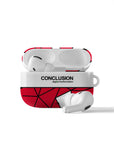 AirPods case with the Utrecht 2025-26 Fourth football shirt design by RIPA Football
