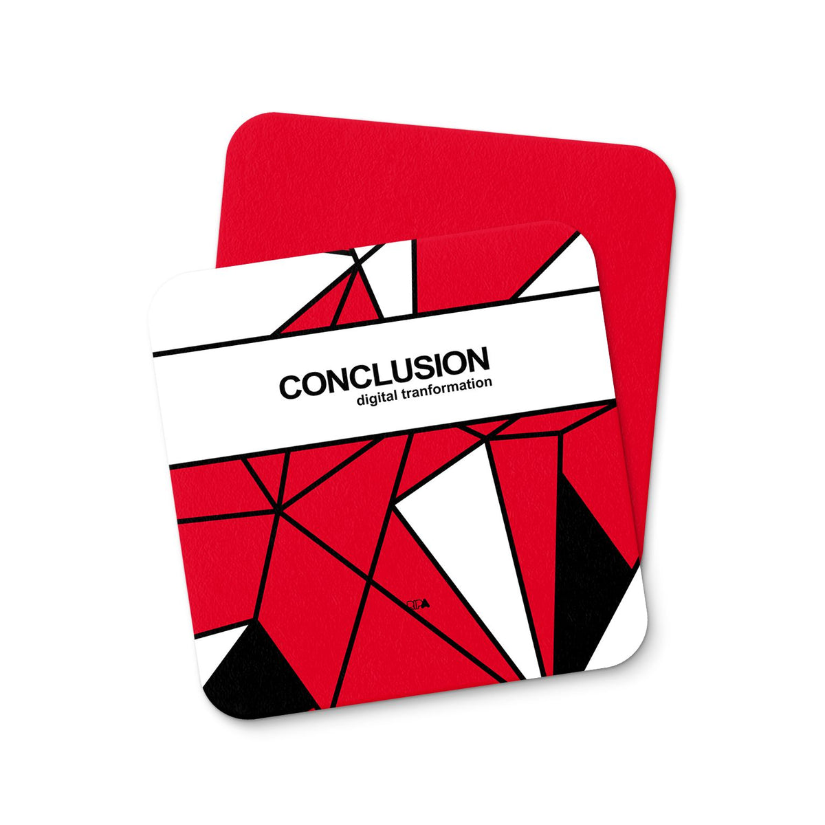 Coaster with the Utrecht 2025-26 Fourth football shirt design by RIPA Football