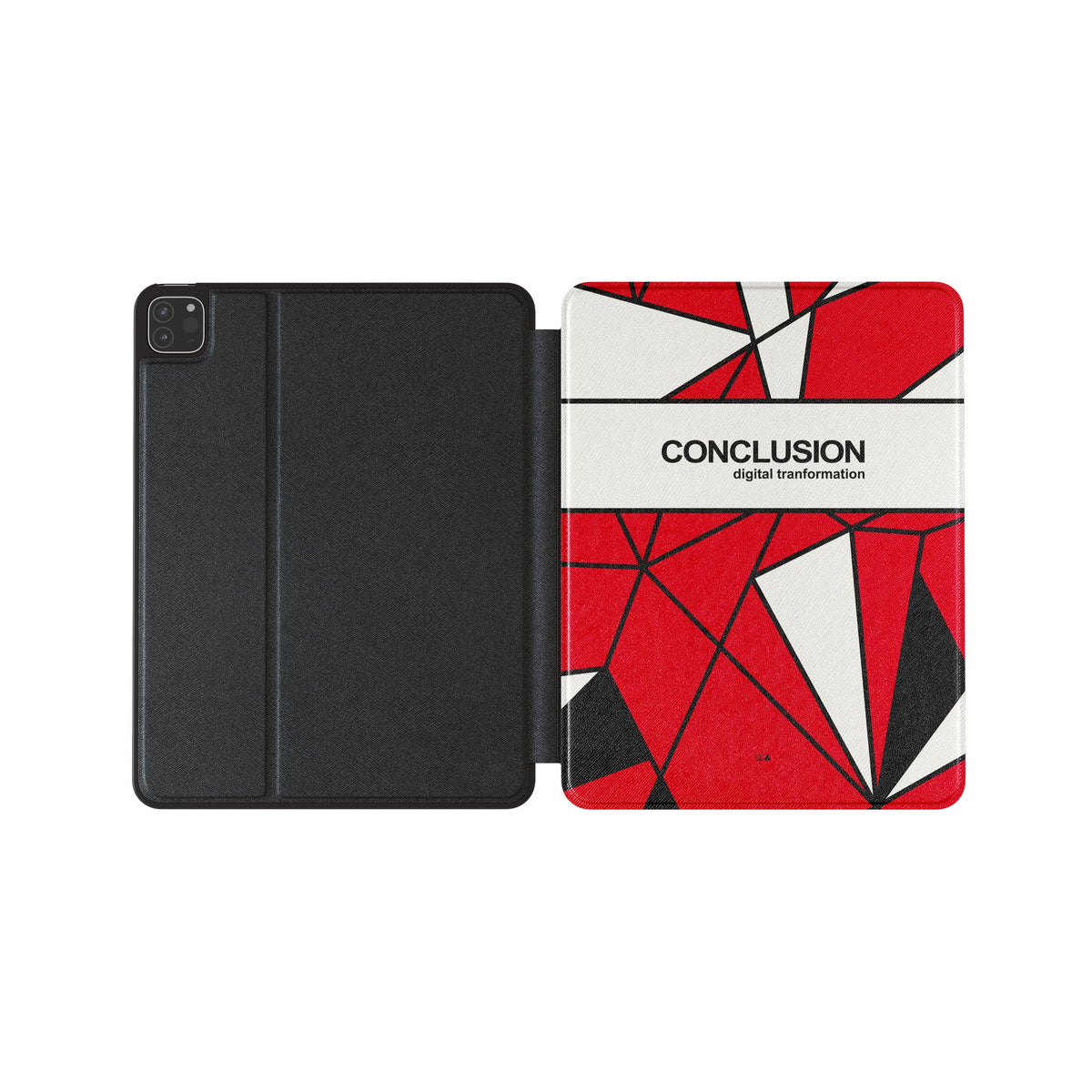 iPad case with the Utrecht 2025-26 Fourth football shirt design by RIPA Football