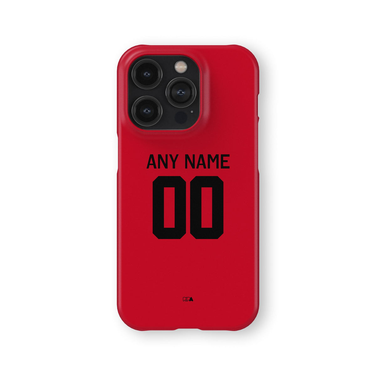 Phone case with the Utrecht 2025-26 Fourth football shirt design by RIPA Football