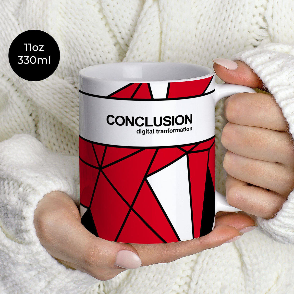 Mug with the Utrecht 2025-26 Fourth football shirt design by RIPA Football