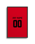 Print with the Utrecht 2025-26 Fourth football shirt design by RIPA Football