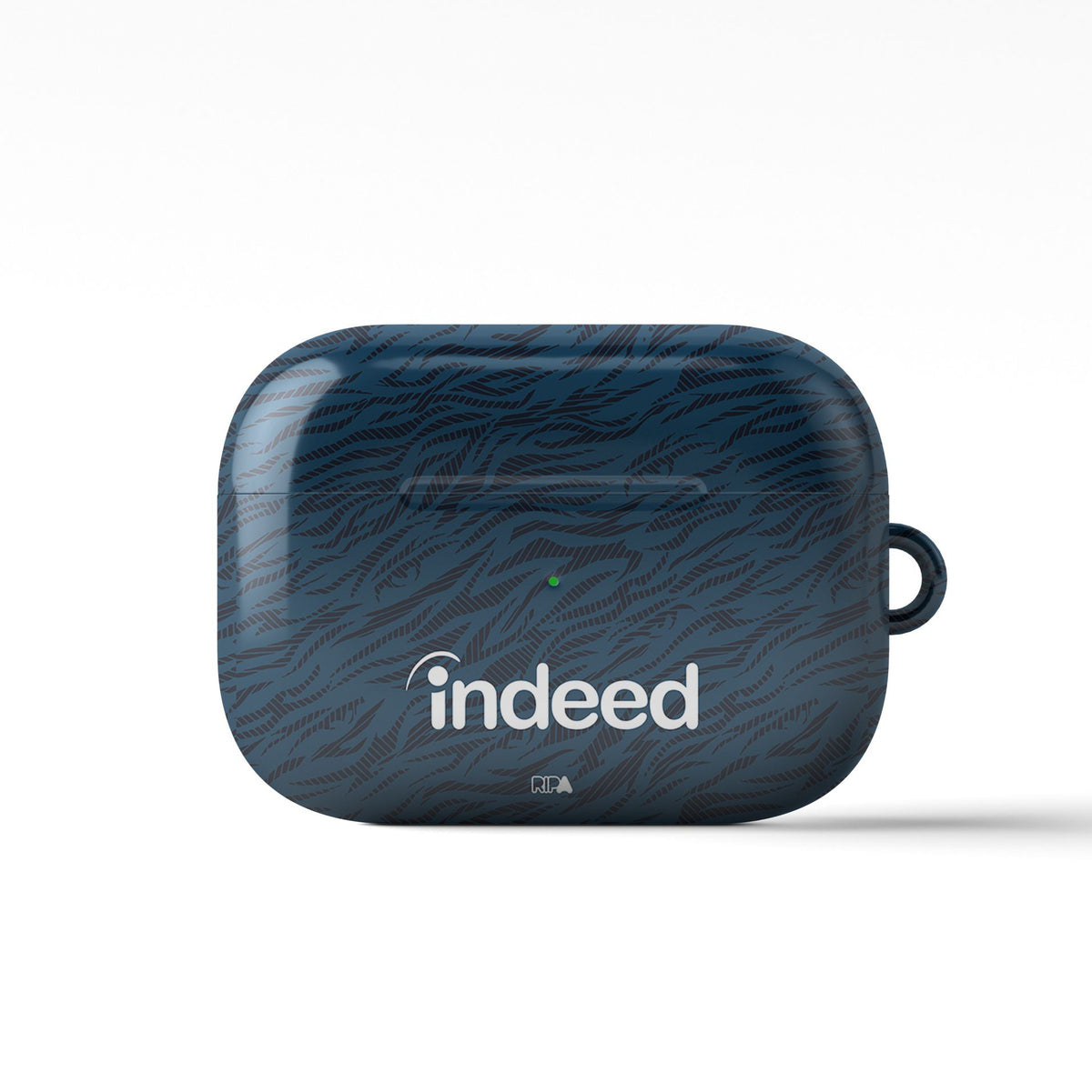 AirPods case with the Utrecht 2026-27 Away football shirt design by RIPA Football