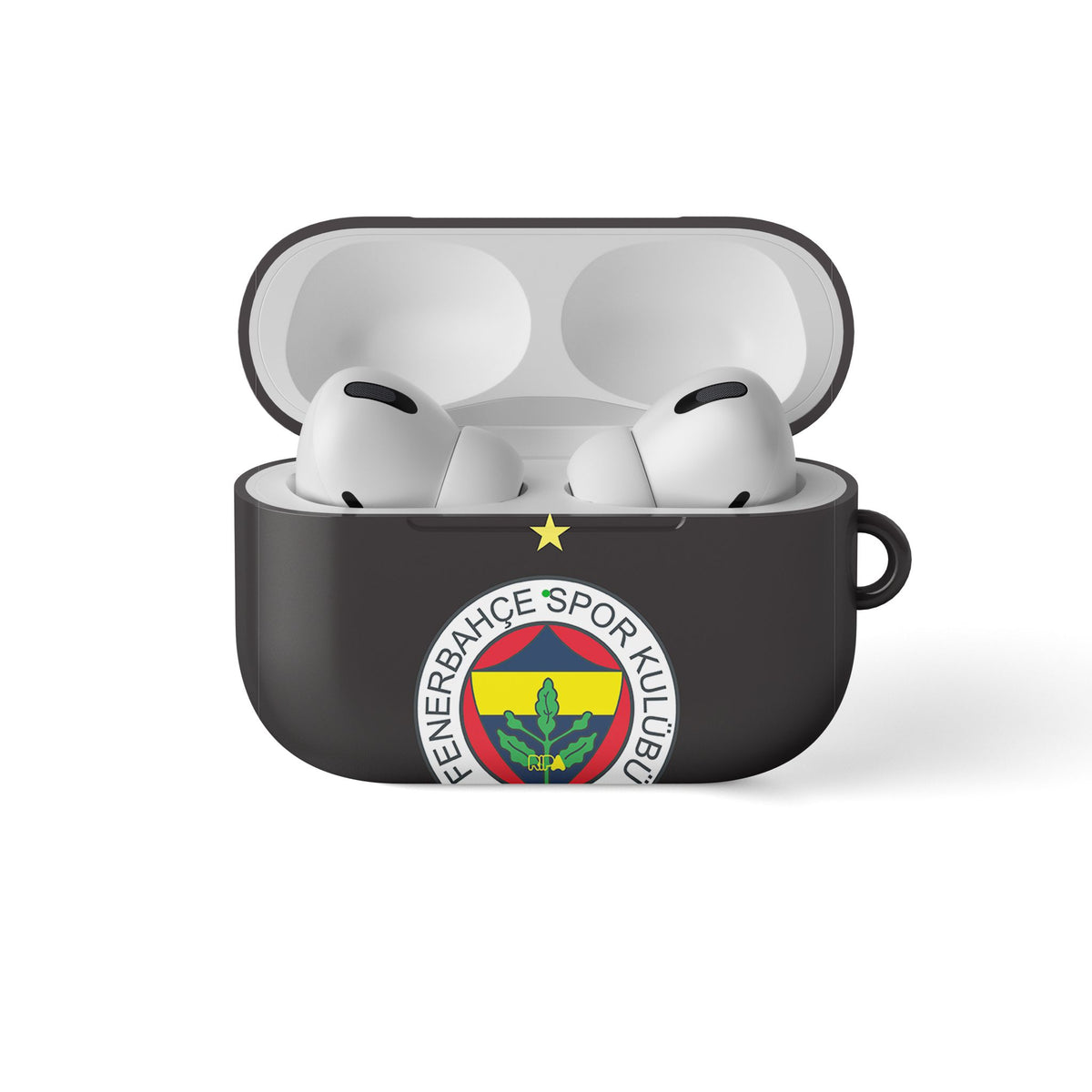 AirPods case with the Fenerbahçe 2023-24 Home football shirt design by RIPA Football