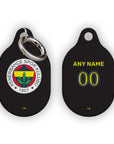 AirTag holder with the Fenerbahçe 2023-24 Home football shirt design by RIPA Football