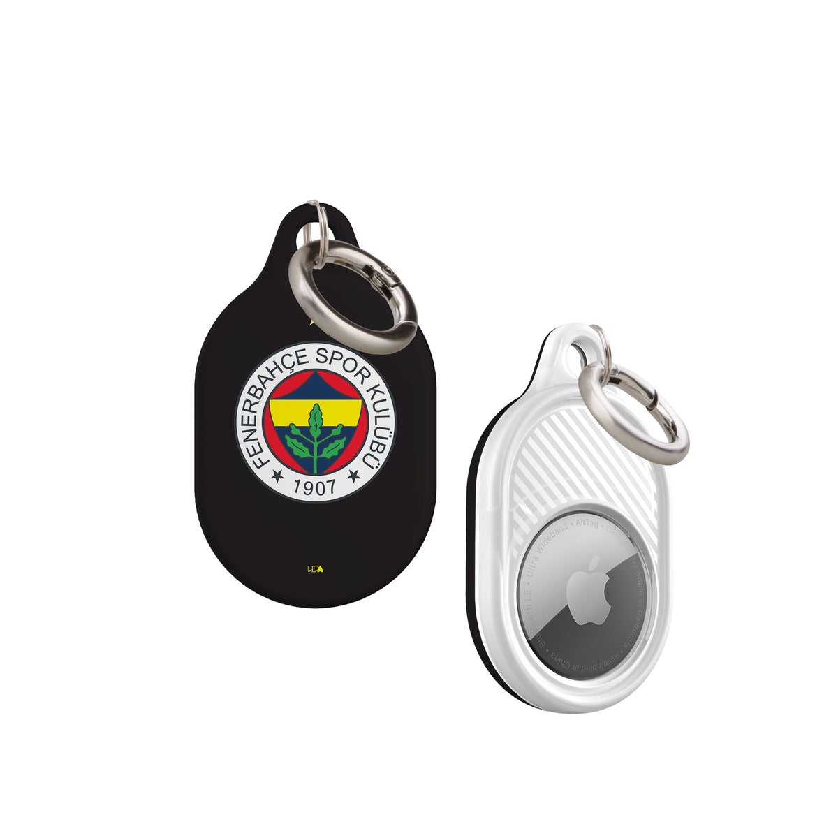 AirTag holder with the Fenerbahçe 2023-24 Home football shirt design by RIPA Football
