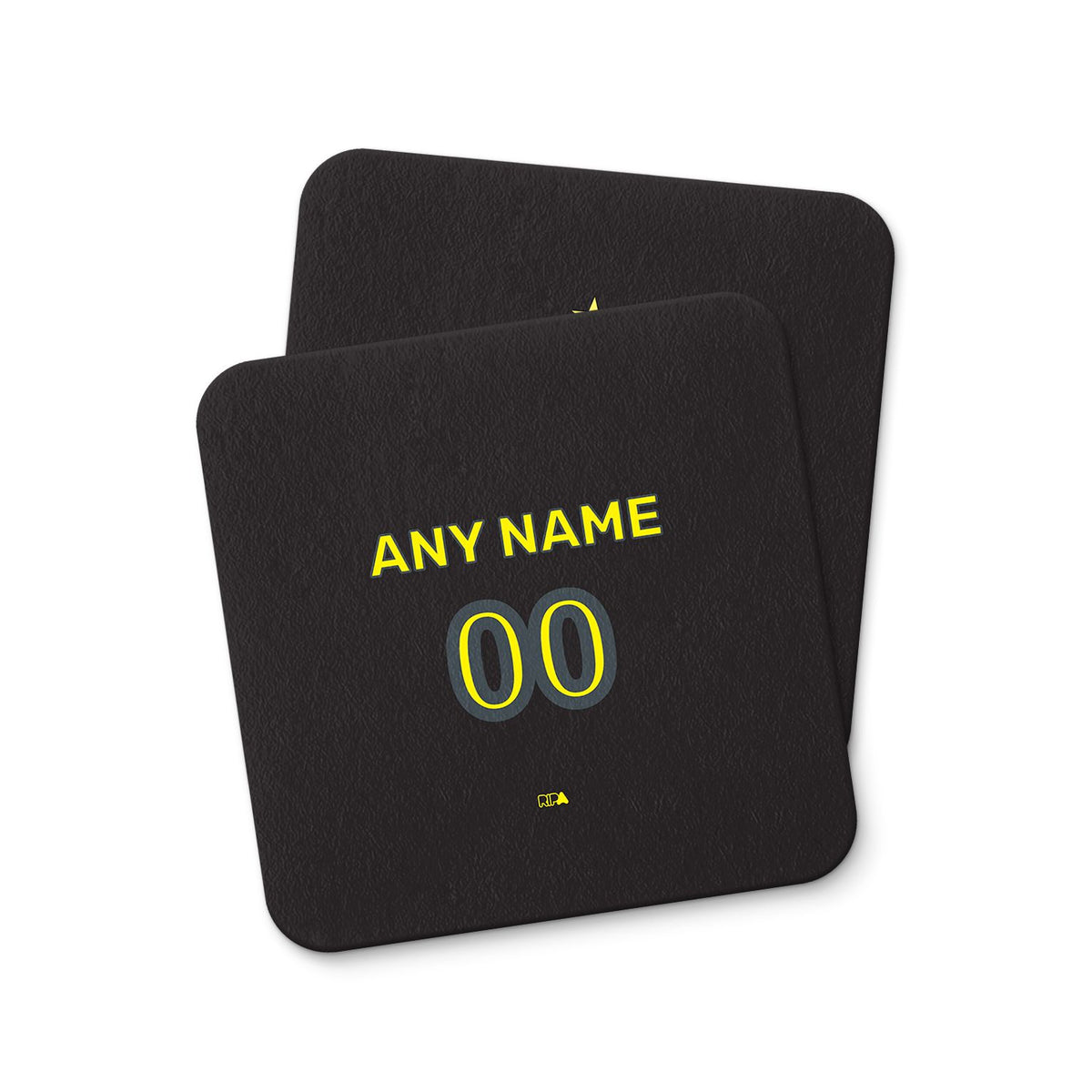Coaster with the Fenerbahçe 2023-24 Home football shirt design by RIPA Football