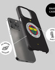 Phone case with the Fenerbahçe 2023-24 Home football shirt design by RIPA Football