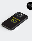 Phone case with the Fenerbahçe 2023-24 Home football shirt design by RIPA Football