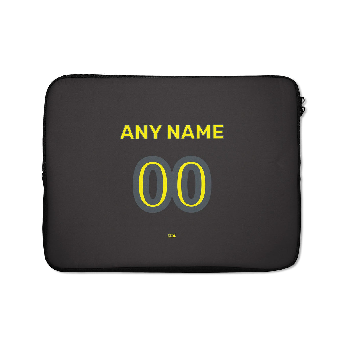 Laptop sleeve with the Fenerbahçe 2023-24 Home football shirt design by RIPA Football
