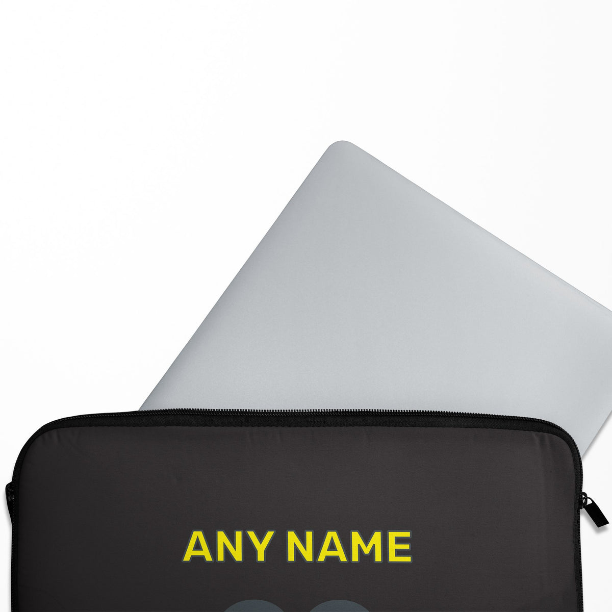 Laptop sleeve with the Fenerbahçe 2023-24 Home football shirt design by RIPA Football