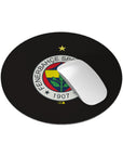 Mouse pad with the Fenerbahçe 2023-24 Home football shirt design by RIPA Football